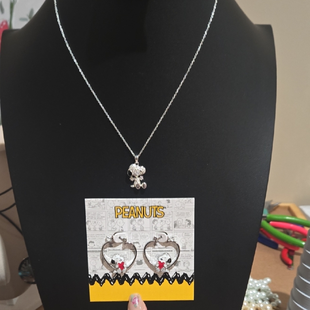 Peanuts Gold Jewelry Pouch Set - Picture 2 of 4
